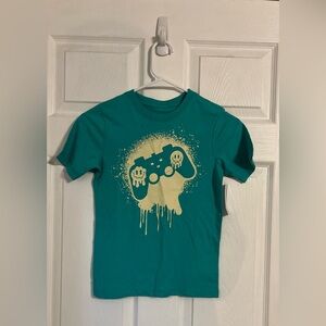 Wonder Nation NWT Boys Short Sleeve Tshirt Smilely Video Game Contoller Graphic